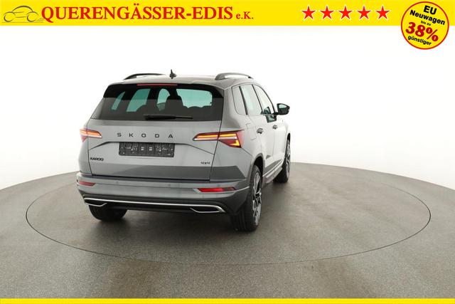 Skoda Karoq Sportline 4x4 2.0 TSI DSG Sportline, Pano, AHK, Navi, Matrix, Side, Winter, 5 J.-Garantie 