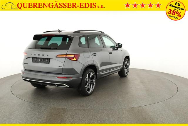 Skoda Karoq Sportline 4x4 2.0 TSI DSG Sportline, Pano, AHK, Navi, Matrix, Side, Winter, 5 J.-Garantie 