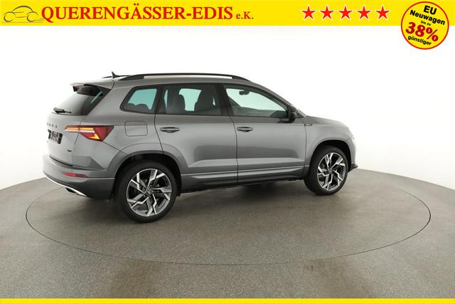 Skoda Karoq Sportline 4x4 2.0 TSI DSG Sportline, Pano, AHK, Navi, Matrix, Side, Winter, 5 J.-Garantie 
