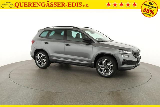Skoda Karoq Sportline 4x4 2.0 TSI DSG Sportline, Pano, AHK, Navi, Matrix, Side, Winter, 5 J.-Garantie 
