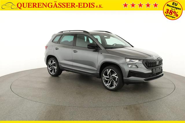 Skoda Karoq Sportline 4x4 2.0 TSI DSG Sportline, Pano, AHK, Navi, Matrix, Side, Winter, 5 J.-Garantie 