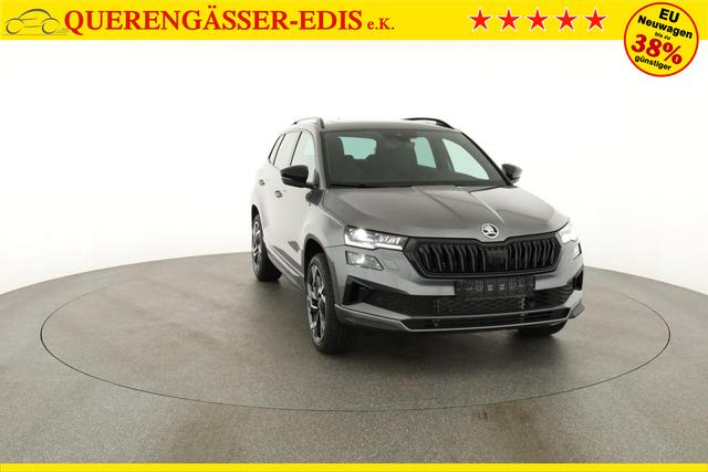 Skoda Karoq Sportline 4x4 2.0 TSI DSG Sportline, Pano, AHK, Navi, Matrix, Side, Winter, 5 J.-Garantie 