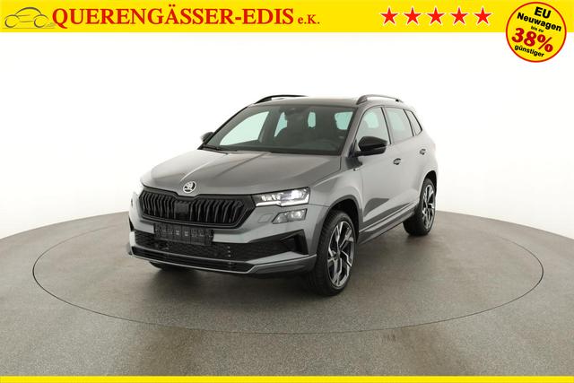 Skoda Karoq Sportline 4x4 2.0 TSI DSG Sportline, Pano, AHK, Navi, Matrix, Side, Winter, 5 J.-Garantie 