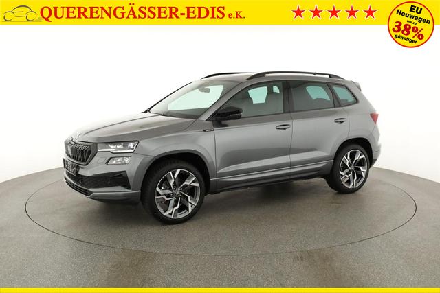 Skoda Karoq Sportline 4x4 2.0 TSI DSG Sportline, Pano, AHK, Navi, Matrix, Side, Winter, 5 J.-Garantie 