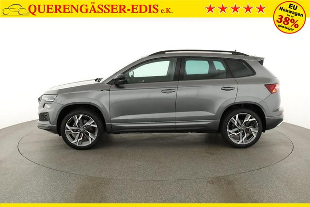 Skoda Karoq Sportline 4x4 2.0 TSI DSG Sportline, Pano, AHK, Navi, Matrix, Side, Winter, 5 J.-Garantie 