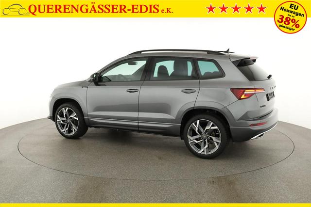 Skoda Karoq Sportline 4x4 2.0 TSI DSG Sportline, Pano, AHK, Navi, Matrix, Side, Winter, 5 J.-Garantie 
