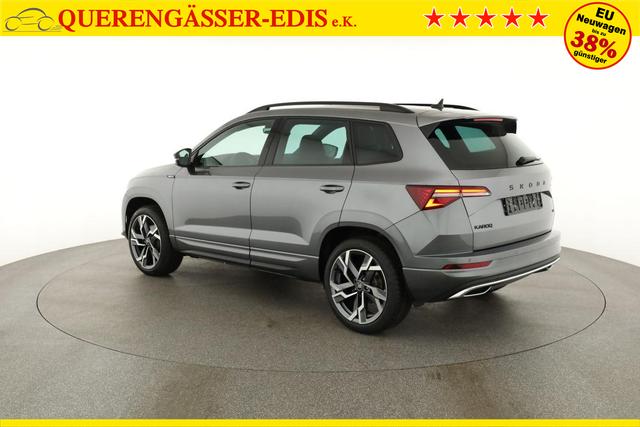 Skoda Karoq Sportline 4x4 2.0 TSI DSG Sportline, Pano, AHK, Navi, Matrix, Side, Winter, 5 J.-Garantie 