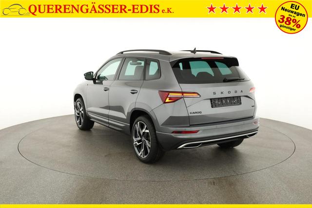 Skoda Karoq Sportline 4x4 2.0 TSI DSG Sportline, Pano, AHK, Navi, Matrix, Side, Winter, 5 J.-Garantie 