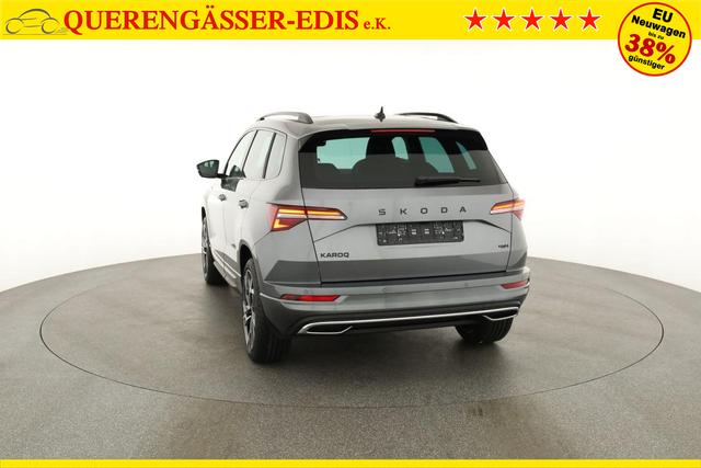 Skoda Karoq Sportline 4x4 2.0 TSI DSG Sportline, Pano, AHK, Navi, Matrix, Side, Winter, 5 J.-Garantie 