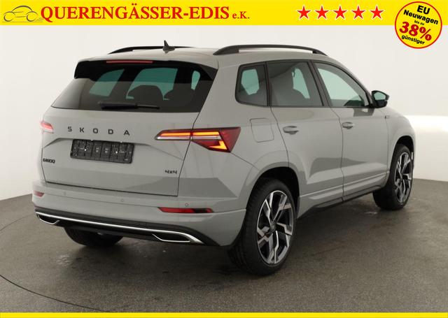 Skoda Karoq Sportline 4x4 2.0 TSI DSG Sportline, Pano, AHK, Navi, Matrix, Side, Winter, 5 J.-Garantie 