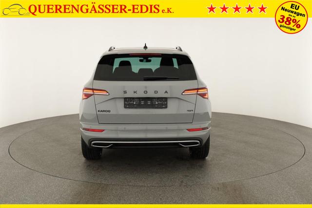 Skoda Karoq Sportline 4x4 2.0 TSI DSG Sportline, Pano, AHK, Navi, Matrix, Side, Winter, 5 J.-Garantie 