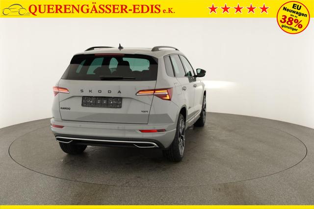 Skoda Karoq Sportline 4x4 2.0 TSI DSG Sportline, Pano, AHK, Navi, Matrix, Side, Winter, 5 J.-Garantie 