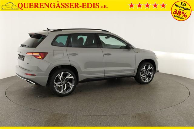 Skoda Karoq Sportline 4x4 2.0 TSI DSG Sportline, Pano, AHK, Navi, Matrix, Side, Winter, 5 J.-Garantie 