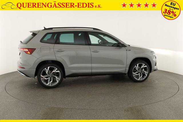 Skoda Karoq Sportline 4x4 2.0 TSI DSG Sportline, Pano, AHK, Navi, Matrix, Side, Winter, 5 J.-Garantie 