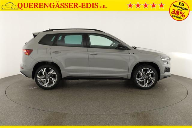 Skoda Karoq Sportline 4x4 2.0 TSI DSG Sportline, Pano, AHK, Navi, Matrix, Side, Winter, 5 J.-Garantie 