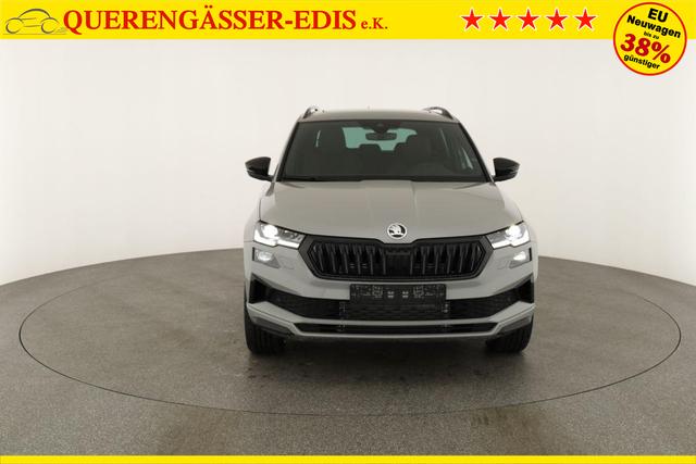 Skoda Karoq Sportline 4x4 2.0 TSI DSG Sportline, Pano, AHK, Navi, Matrix, Side, Winter, 5 J.-Garantie 