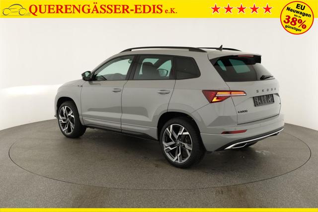 Skoda Karoq Sportline 4x4 2.0 TSI DSG Sportline, Pano, AHK, Navi, Matrix, Side, Winter, 5 J.-Garantie 