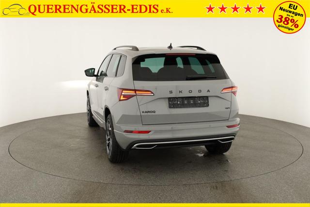 Skoda Karoq Sportline 4x4 2.0 TSI DSG Sportline, Pano, AHK, Navi, Matrix, Side, Winter, 5 J.-Garantie 