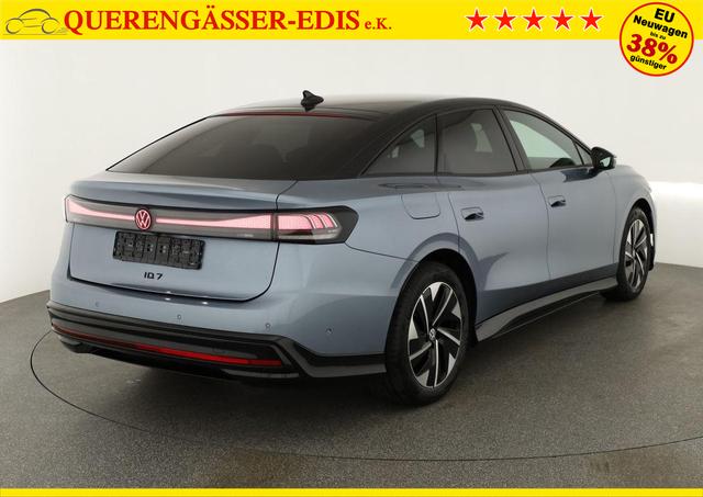 Volkswagen ID.7 Limousine Pro 210 kW Black, AHK, HuD, IQ.Light, IQ.Drive, AreaView, Side, Winter, 19-Zoll 