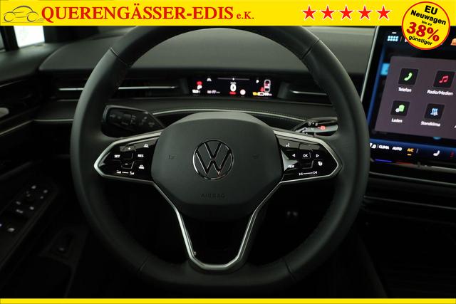Volkswagen ID.7 Limousine Pro 210 kW Black, AHK, HuD, IQ.Light, IQ.Drive, AreaView, Side, Winter, 19-Zoll 