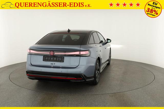 Volkswagen ID.7 Limousine Pro 210 kW Black, AHK, HuD, IQ.Light, IQ.Drive, AreaView, Side, Winter, 19-Zoll 