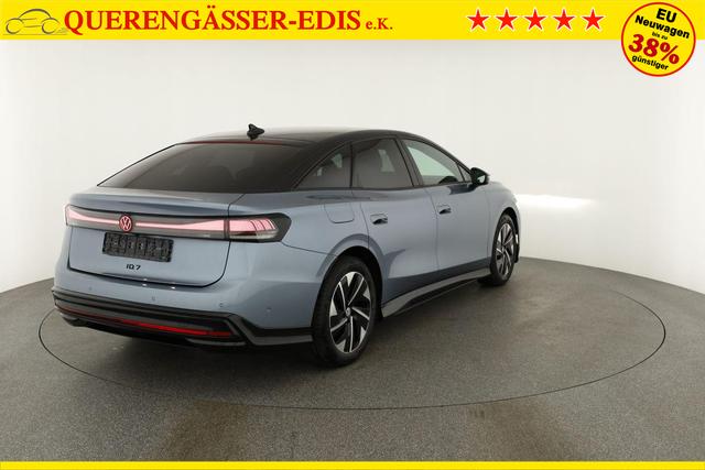 Volkswagen ID.7 Limousine Pro 210 kW Black, AHK, HuD, IQ.Light, IQ.Drive, AreaView, Side, Winter, 19-Zoll 