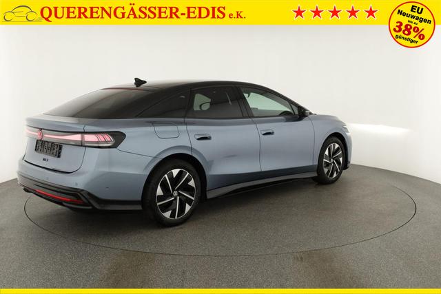 Volkswagen ID.7 Limousine Pro 210 kW Black, AHK, HuD, IQ.Light, IQ.Drive, AreaView, Side, Winter, 19-Zoll 
