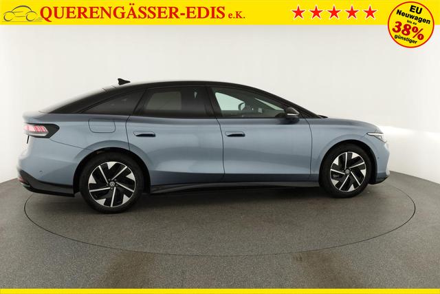 Volkswagen ID.7 Limousine Pro 210 kW Black, AHK, HuD, IQ.Light, IQ.Drive, AreaView, Side, Winter, 19-Zoll 