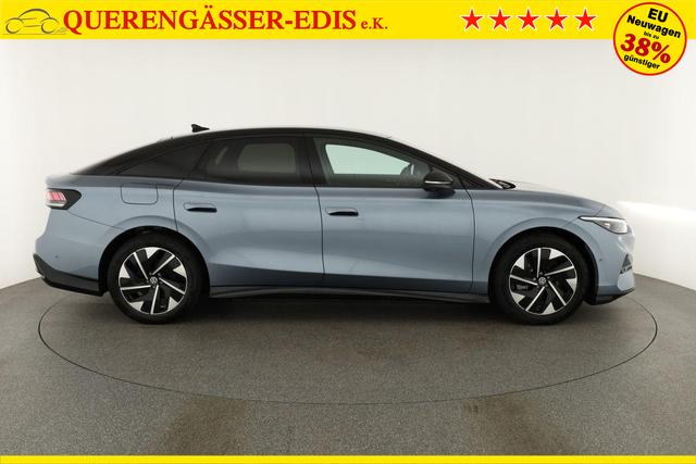 Volkswagen ID.7 Limousine Pro 210 kW Black, AHK, HuD, IQ.Light, IQ.Drive, AreaView, Side, Winter, 19-Zoll 