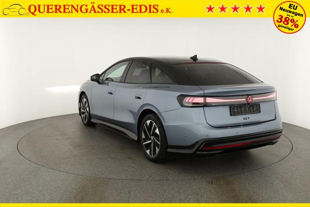 Volkswagen ID.7 Limousine Pro 210 kW Black, AHK, HuD, IQ.Light, IQ.Drive, AreaView, Side, Winter, 19-Zoll 