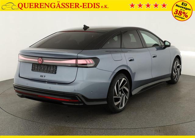 Volkswagen ID.7 Limousine Pro 210 kW Black, AHK, HuD, IQ.Light, IQ.Drive, AreaView, Side, Winter, 20-Zoll 