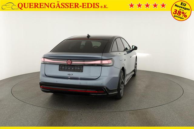Volkswagen ID.7 Limousine Pro 210 kW Black, AHK, HuD, IQ.Light, IQ.Drive, AreaView, Side, Winter, 20-Zoll 