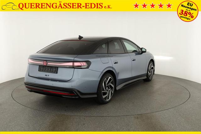 Volkswagen ID.7 Limousine Pro 210 kW Black, AHK, HuD, IQ.Light, IQ.Drive, AreaView, Side, Winter, 20-Zoll 