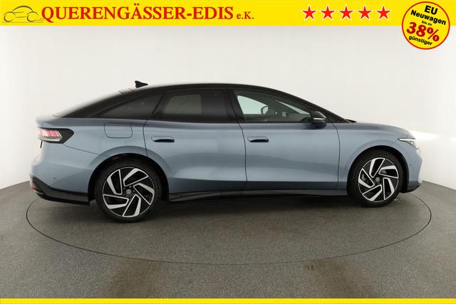 Volkswagen ID.7 Limousine Pro 210 kW Black, AHK, HuD, IQ.Light, IQ.Drive, AreaView, Side, Winter, 20-Zoll 