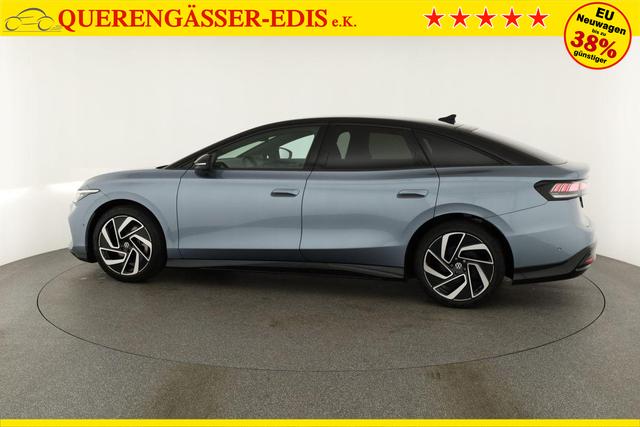 Volkswagen ID.7 Limousine Pro 210 kW Black, AHK, HuD, IQ.Light, IQ.Drive, AreaView, Side, Winter, 20-Zoll 