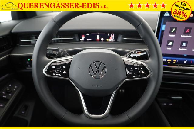 Volkswagen ID.7 Kombi Pro 210 kW Tourer Black, AHK, HuD, IQ.Light, IQ.Drive, AreaView, Side, Winter, 19-Zoll 