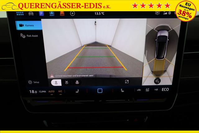 Volkswagen ID.7 Kombi Pro 210 kW Tourer Black, AHK, HuD, IQ.Light, IQ.Drive, AreaView, Side, Winter, 19-Zoll 