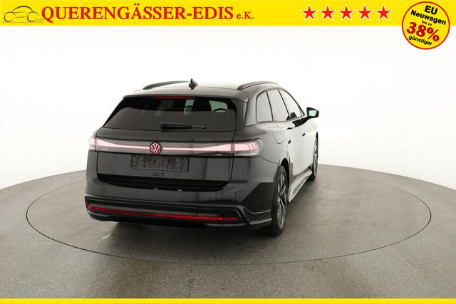 Volkswagen ID.7 Kombi Pro 210 kW Tourer Black, AHK, HuD, IQ.Light, IQ.Drive, AreaView, Side, Winter, 19-Zoll 