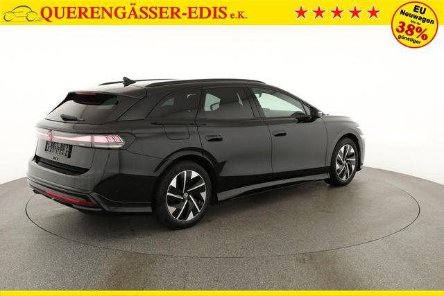 Volkswagen ID.7 Kombi Pro 210 kW Tourer Black, AHK, HuD, IQ.Light, IQ.Drive, AreaView, Side, Winter, 19-Zoll 