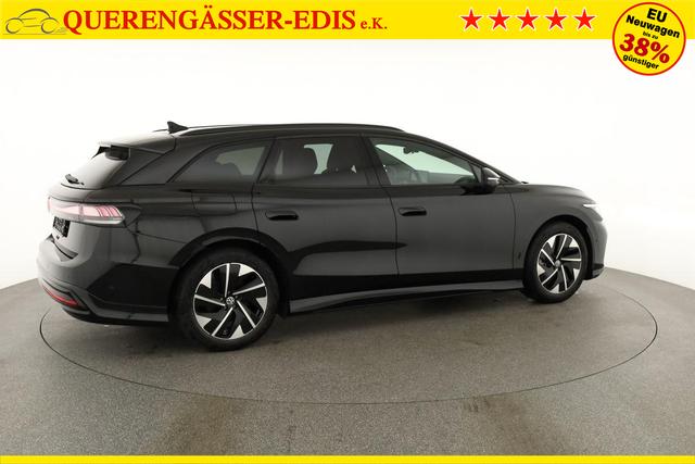 Volkswagen ID.7 Kombi Pro 210 kW Tourer Black, AHK, HuD, IQ.Light, IQ.Drive, AreaView, Side, Winter, 19-Zoll 