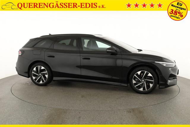 Volkswagen ID.7 Kombi Pro 210 kW Tourer Black, AHK, HuD, IQ.Light, IQ.Drive, AreaView, Side, Winter, 19-Zoll 