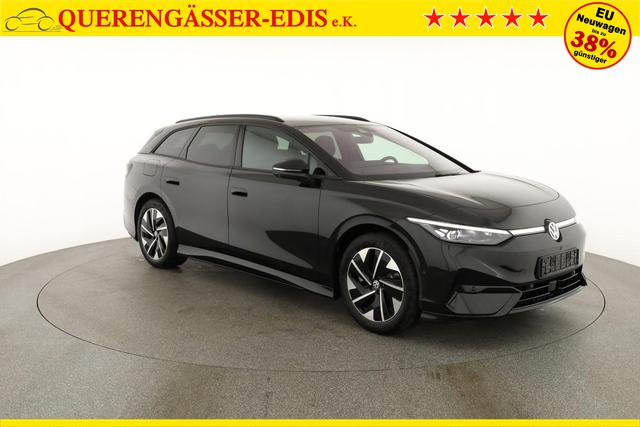 Volkswagen ID.7 Kombi Pro 210 kW Tourer Black, AHK, HuD, IQ.Light, IQ.Drive, AreaView, Side, Winter, 19-Zoll 
