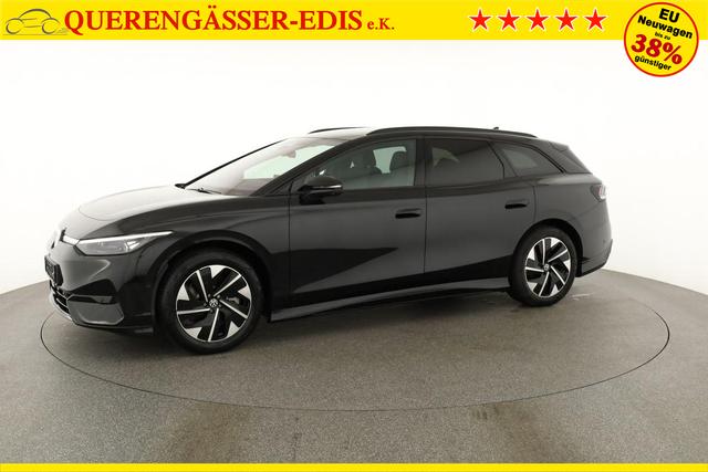 Volkswagen ID.7 Kombi Pro 210 kW Tourer Black, AHK, HuD, IQ.Light, IQ.Drive, AreaView, Side, Winter, 19-Zoll 
