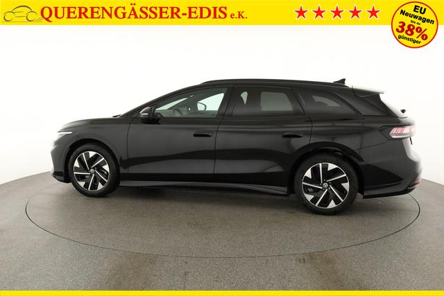 Volkswagen ID.7 Kombi Pro 210 kW Tourer Black, AHK, HuD, IQ.Light, IQ.Drive, AreaView, Side, Winter, 19-Zoll 