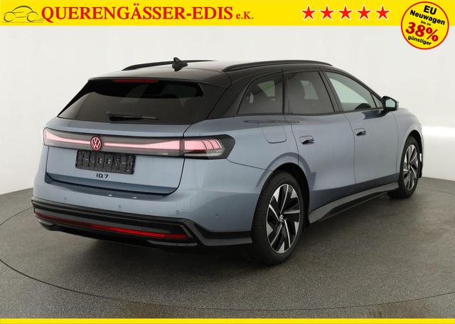 Volkswagen ID.7 Kombi Pro 210 kW Tourer Black, AHK, HuD, IQ.Light, IQ.Drive, AreaView, Side, Winter, 19-Zoll 