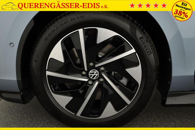 Volkswagen ID.7 Kombi Pro 210 kW Tourer Black, AHK, HuD, IQ.Light, IQ.Drive, AreaView, Side, Winter, 19-Zoll 