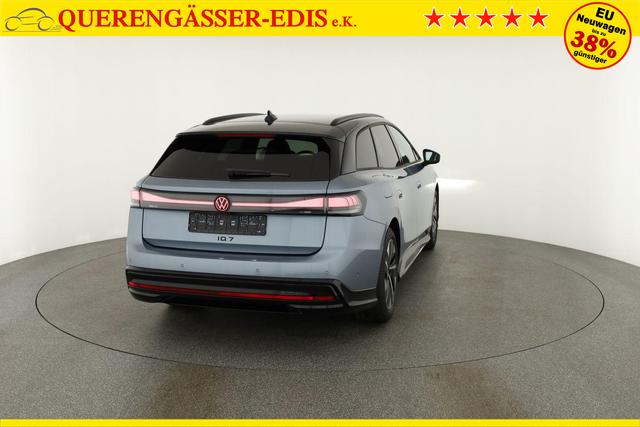 Volkswagen ID.7 Kombi Pro 210 kW Tourer Black, AHK, HuD, IQ.Light, IQ.Drive, AreaView, Side, Winter, 19-Zoll 