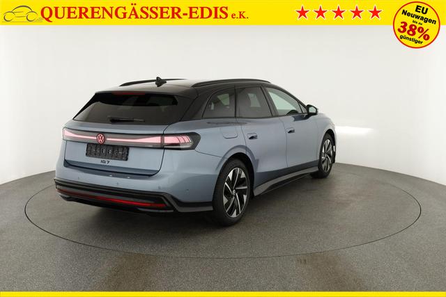 Volkswagen ID.7 Kombi Pro 210 kW Tourer Black, AHK, HuD, IQ.Light, IQ.Drive, AreaView, Side, Winter, 19-Zoll 