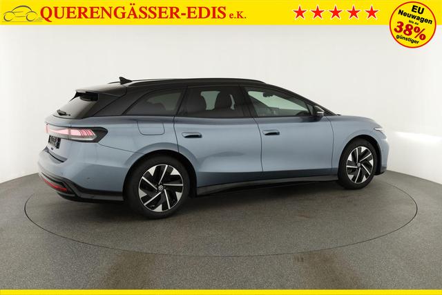 Volkswagen ID.7 Kombi Pro 210 kW Tourer Black, AHK, HuD, IQ.Light, IQ.Drive, AreaView, Side, Winter, 19-Zoll 
