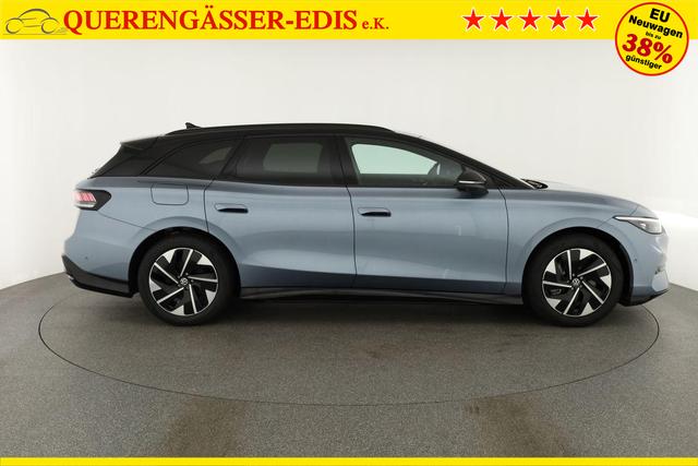 Volkswagen ID.7 Kombi Pro 210 kW Tourer Black, AHK, HuD, IQ.Light, IQ.Drive, AreaView, Side, Winter, 19-Zoll 